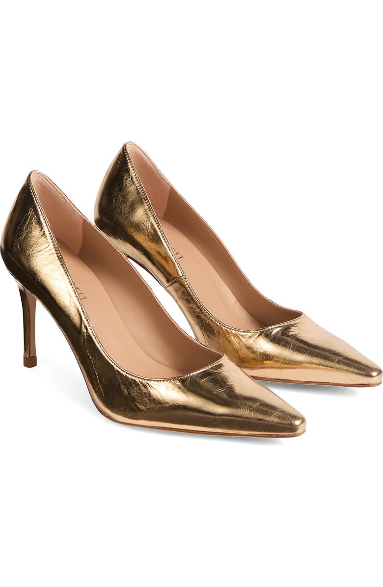 LK Bennett Floret New Signature Court Pump, Main, color, Gold