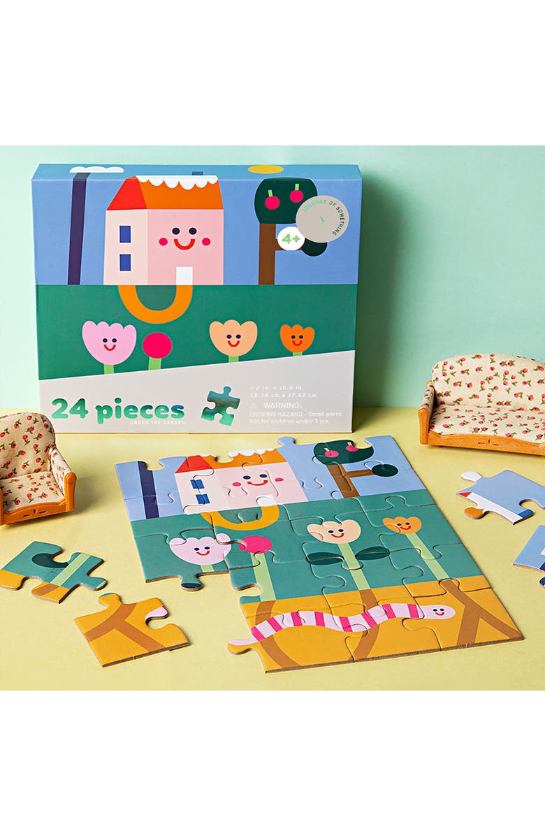 Journey of Something Under the Garden, 24 Piece Puzzle, 10.6 x 7 Inches, Alternate, color, Multicolored