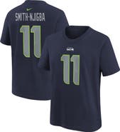 Nike Youth Nike Jaxon Smith-Njigba College Navy Seattle Seahawks Player Name & Number T-Shirt