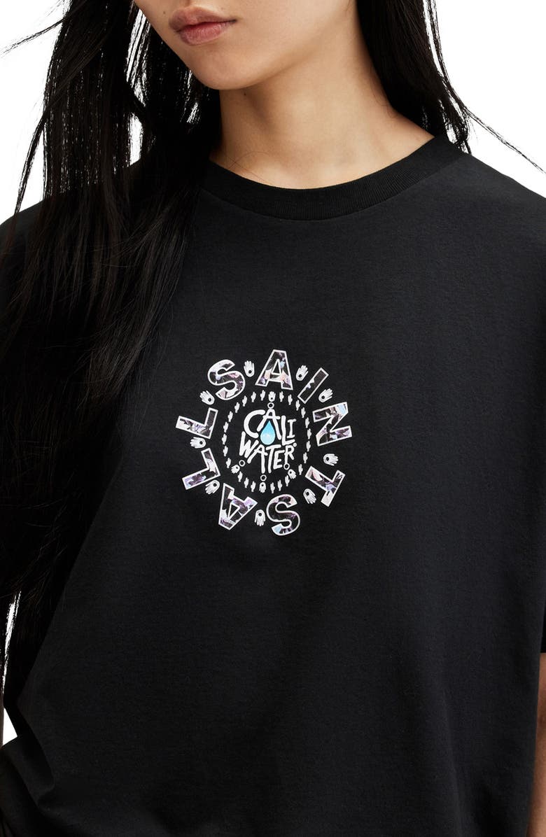 AllSaints x Caliwater<sup>®</sup> Graphic T-Shirt, Alternate, color,