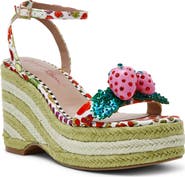 Betsey Johnson Bobbie Platform Wedge Sandal