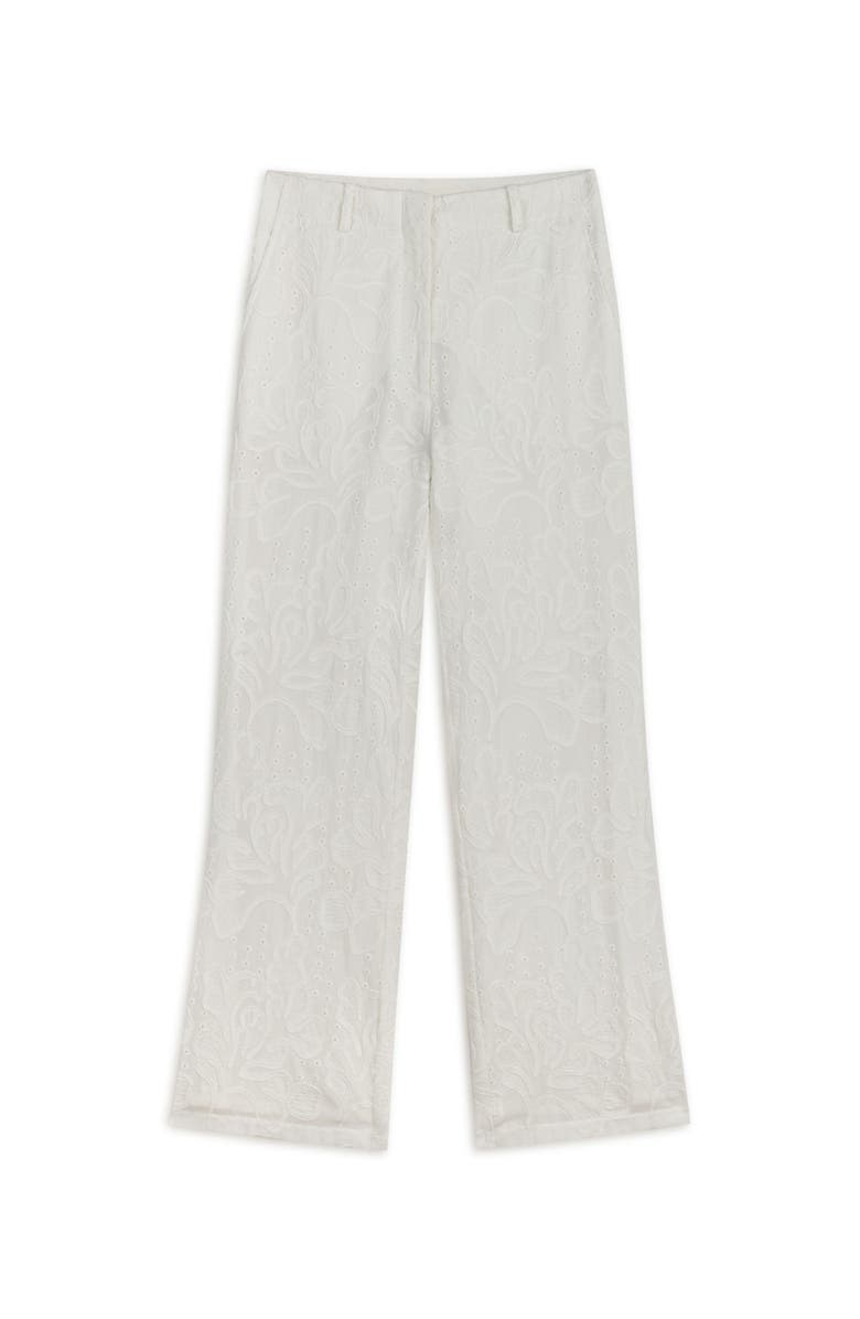 Nocturne Embroidered Bootcut Pants, Alternate, color, 