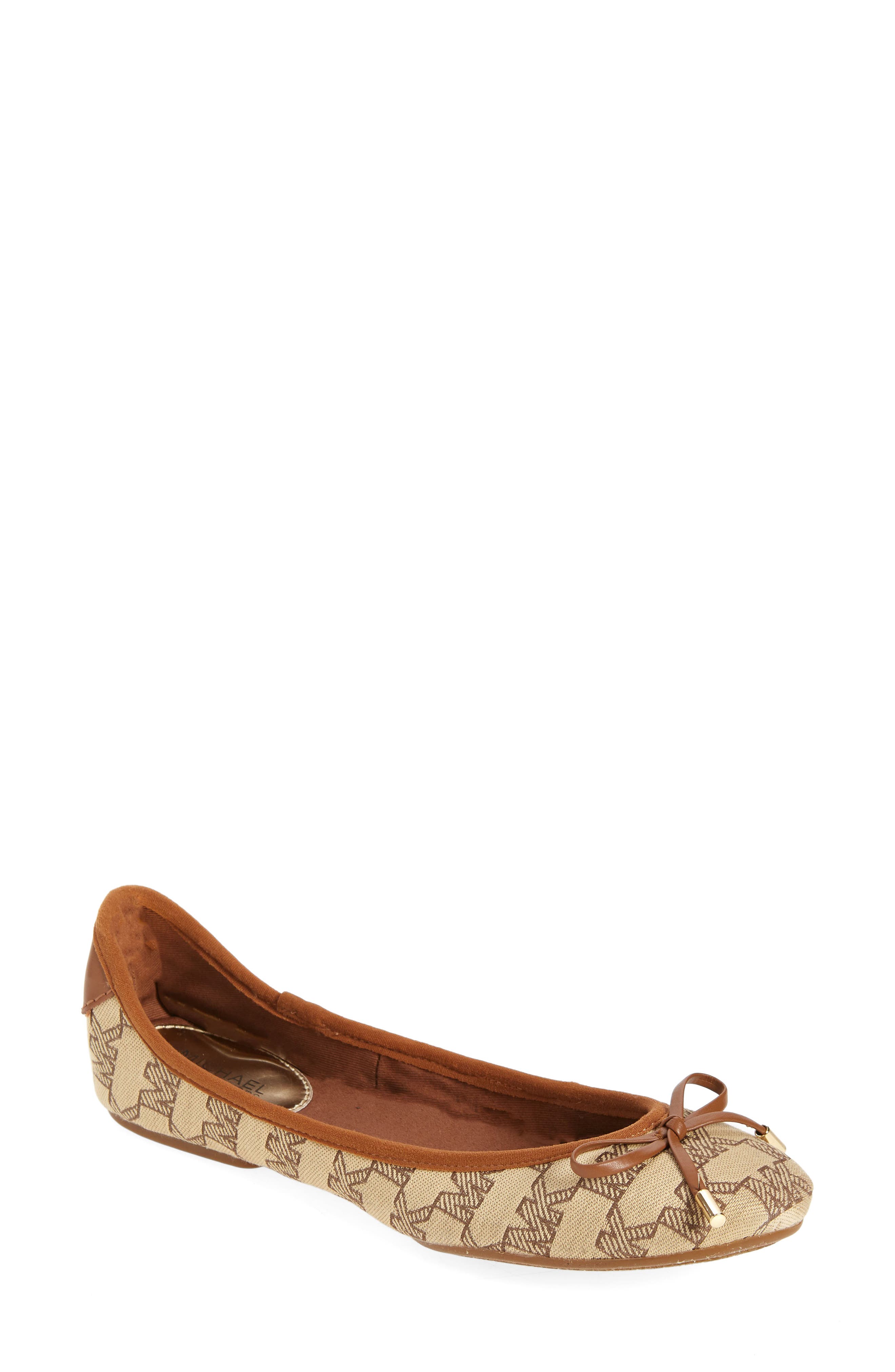MICHAEL Michael Kors City Ballet Flat, Main, color, 