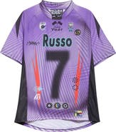 Paolina Russo Oversize Short Sleeve Stretch Jersey Top