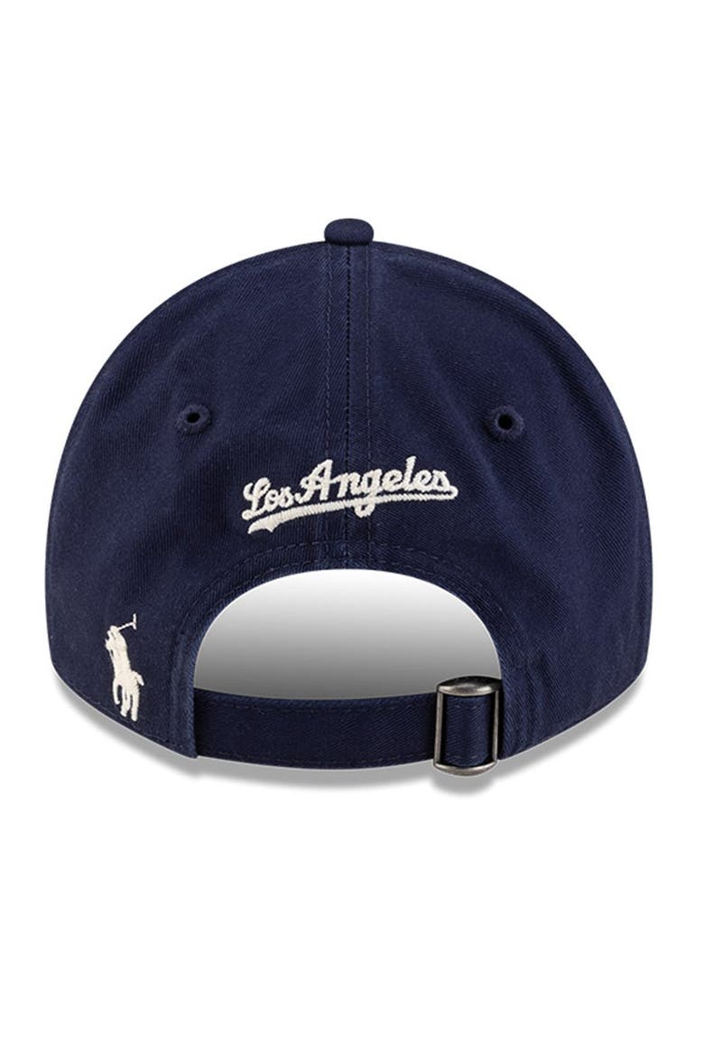 Men's New Era x Ralph Lauren Navy Los Angeles Dodgers 9TWENTY Adjustable Hat, Alternate, color, Navy