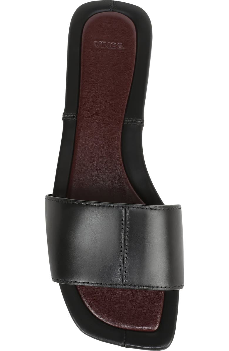 Vince Valeria Slide Sandal, Alternate, color, Black