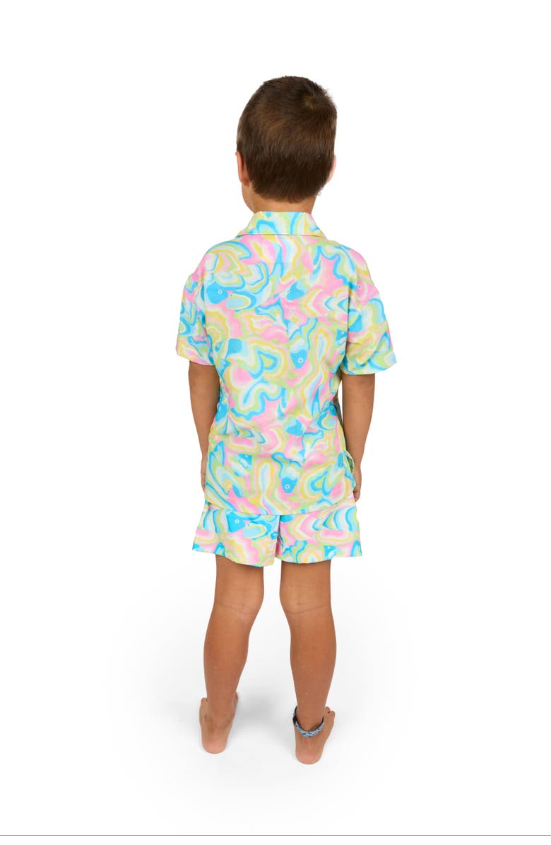 Kenny Flowers The St. Lucia - Boys Hawaiian Shirt, Alternate, color, Multi