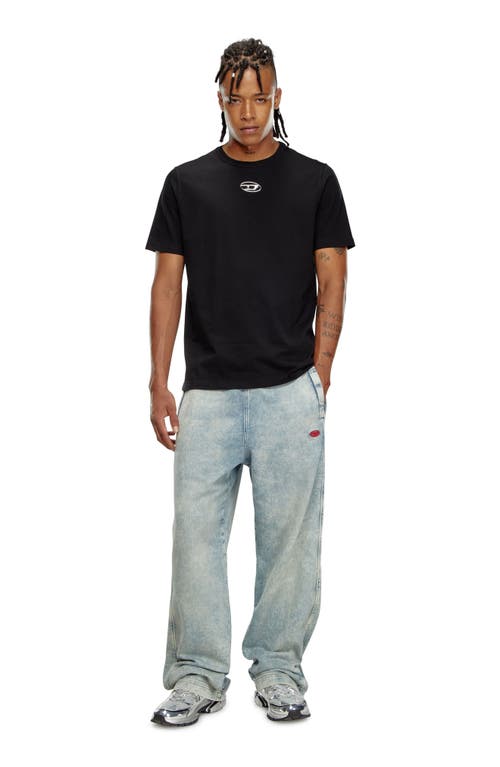 Diesel ® Metallic Oval D Logo T-shirt