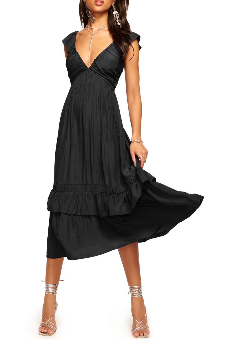 Ramy Brook Nelly Tiered Hem Dress, Main, color,