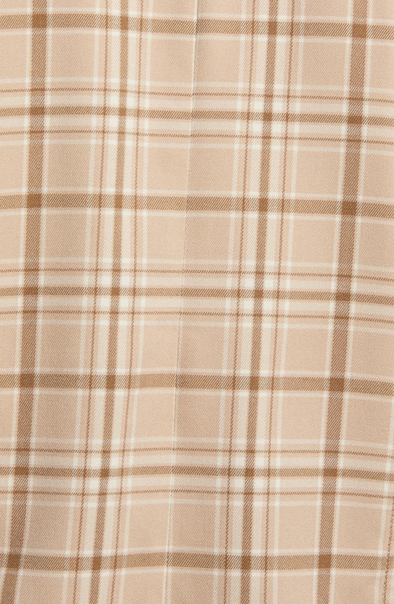 Treasure & Bond Oversize Plaid Blazer, Alternate, color, Tan Avery Plaid