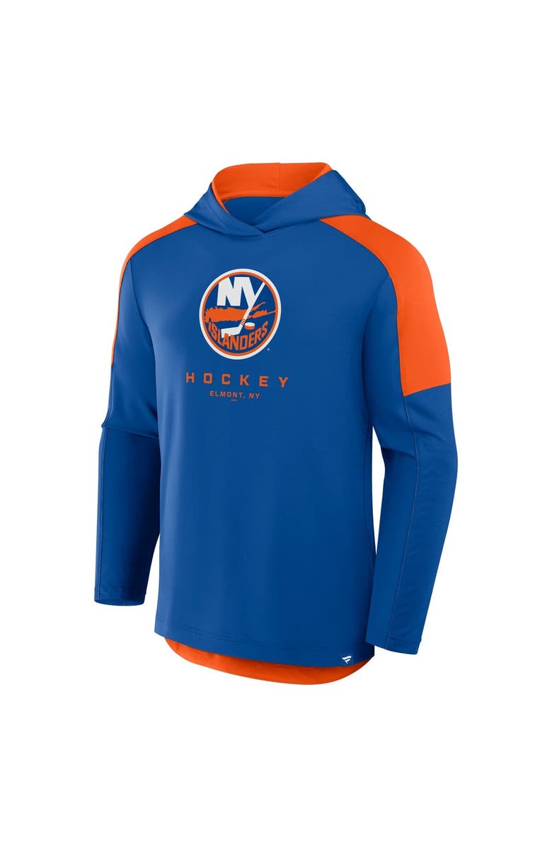 FANATICS Men's Fanatics Royal New York Islanders Meta Game Transitional Pullover Hoodie, Alternate, color, Royal
