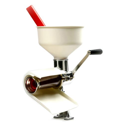 Norpro 3 Quart The Original Sauce Master Food Strainer For Vegetables, Fruits, And Puree In White