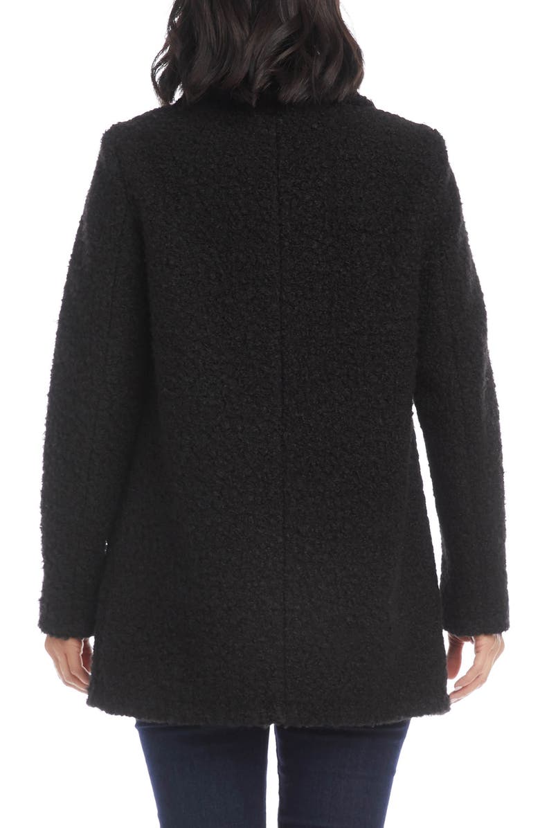 Karen Kane Bouclé Coat, Alternate, color,