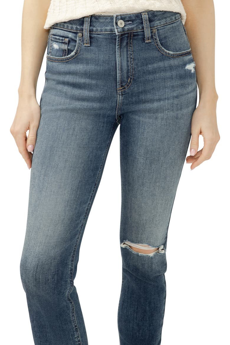 Avery Curvy Ripped Skinny Jeans, Alternate, color, BEVERLY