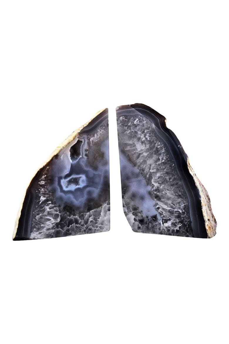 Agate Bookends, Main, color, GREY