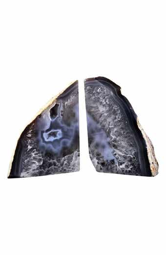 Agate Bookends