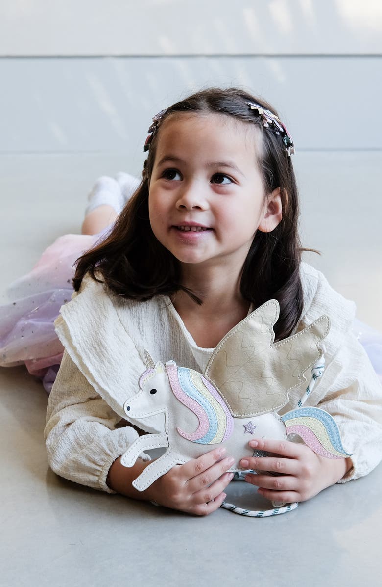 Mimi & Lula Kids' Flying Unicorn Crossbody Bag, Alternate, color,
