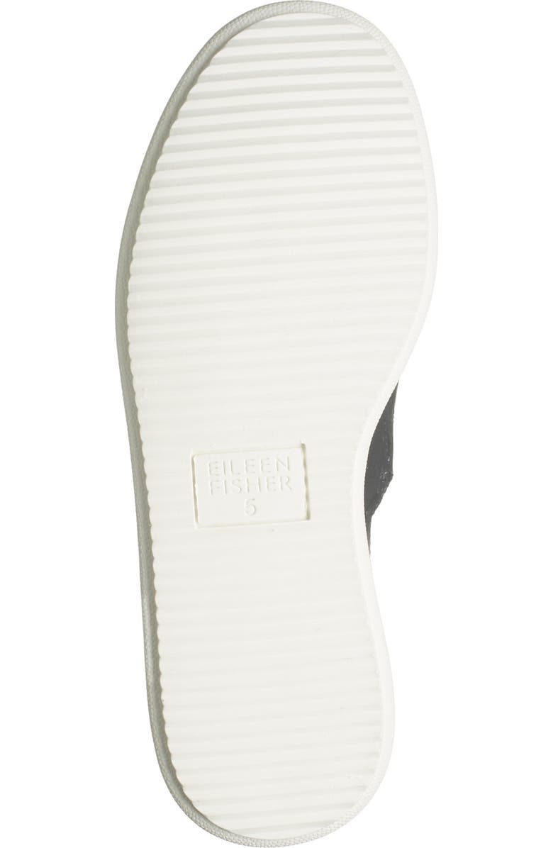 Eileen Fisher Panda Leather Slip-On Sneaker, Alternate, color,