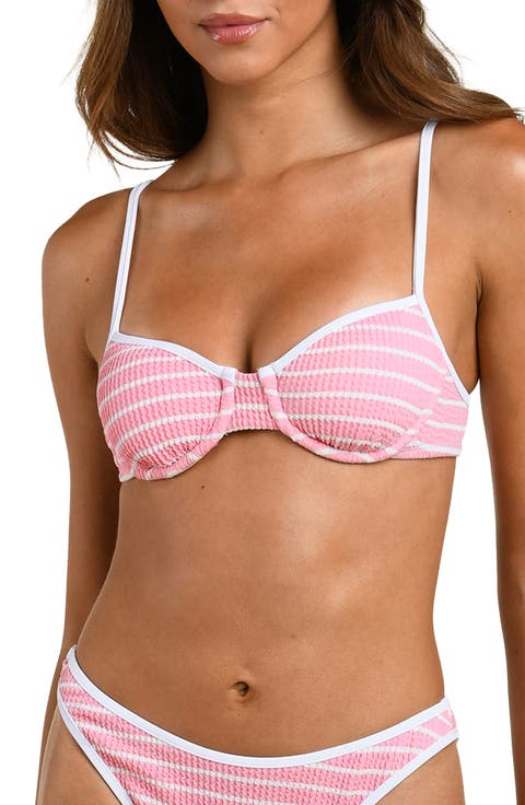 Brenton Stripe Underwire Bikini Top