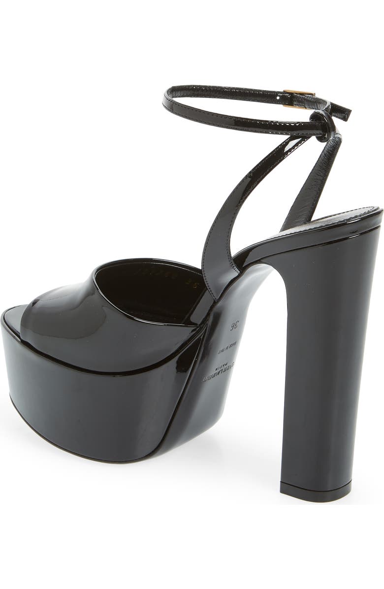 Saint Laurent Jodie Platform Sandal, Alternate, color,