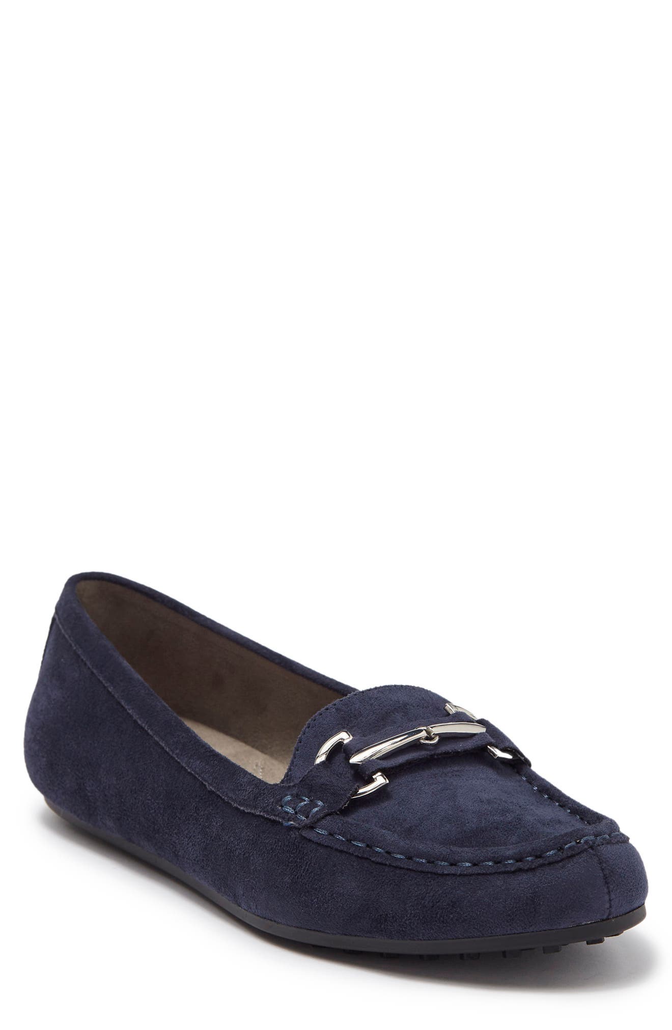 Navy Faux Suede