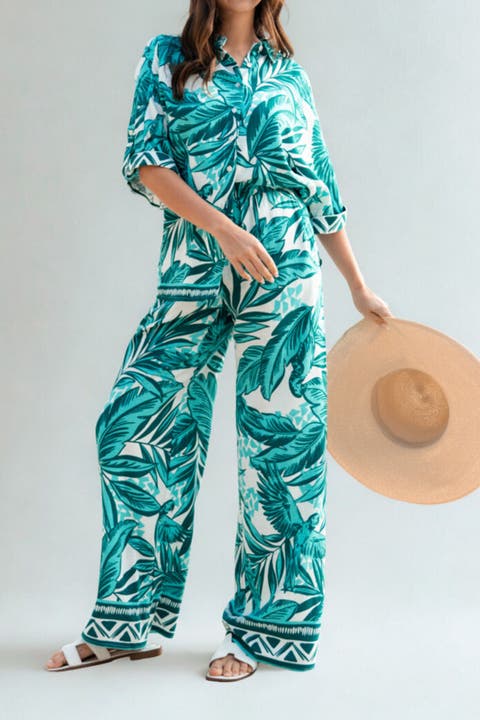 Tropica Shirt & Pant Set