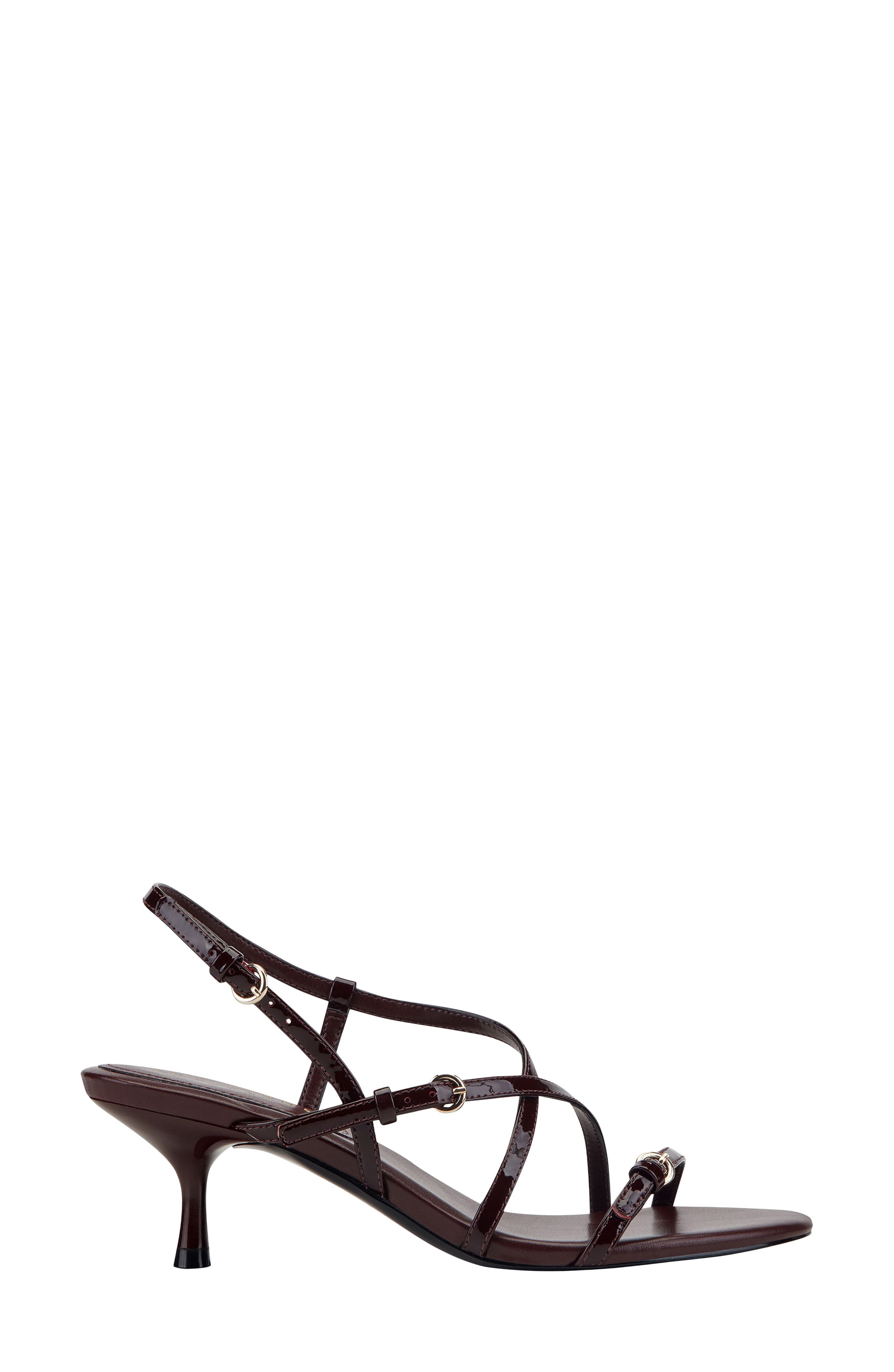 Nylah Slingback Sandal, Alternate, color, DARK RED