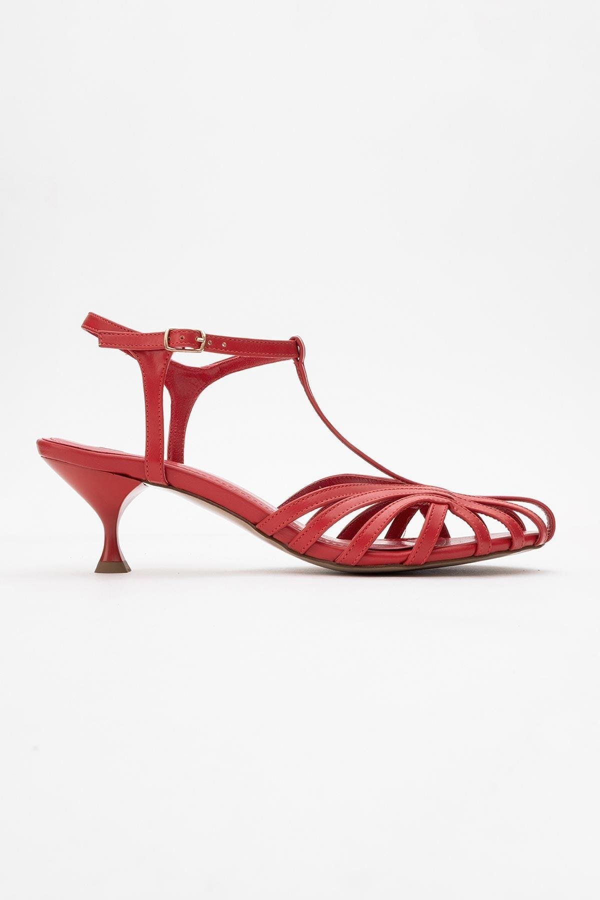 Felip Strappy Sandal, Alternate, color, Red