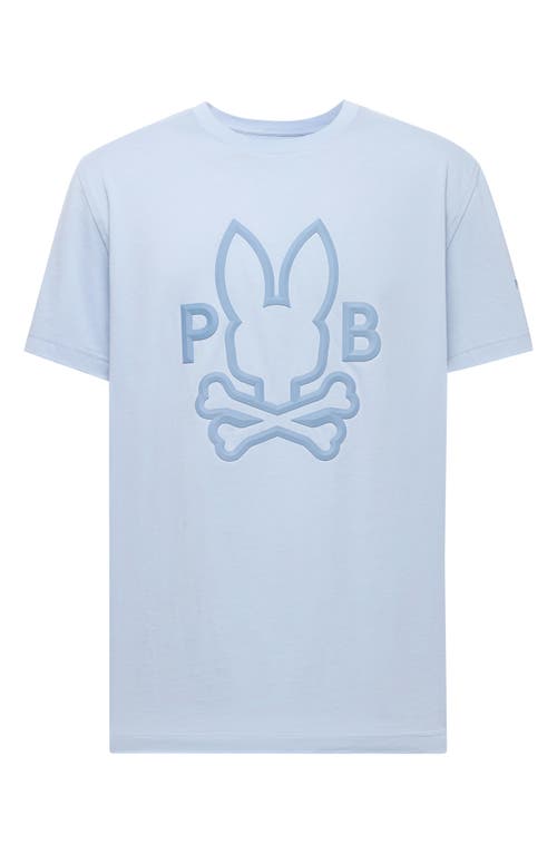Psycho Bunny Chris Graphic T-shirt In Blue