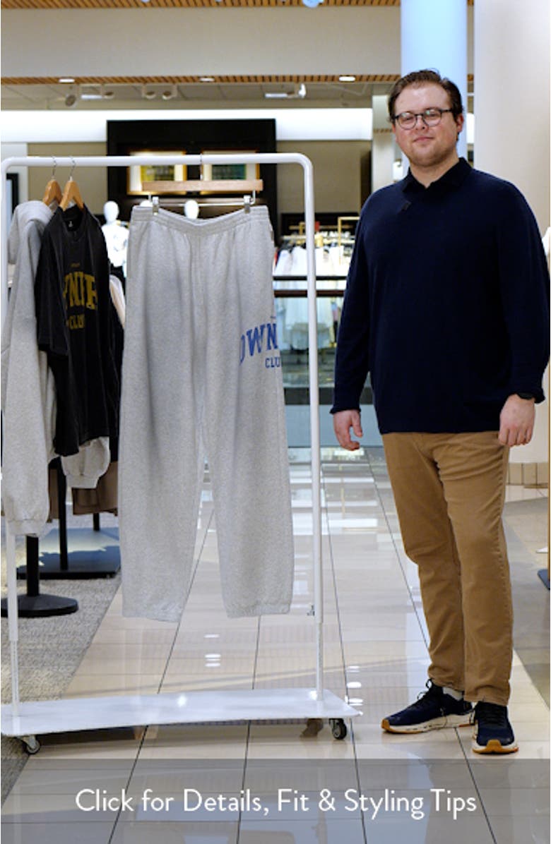 Owners' Club Logo Graphic Sweatpants, sales video thumbnail