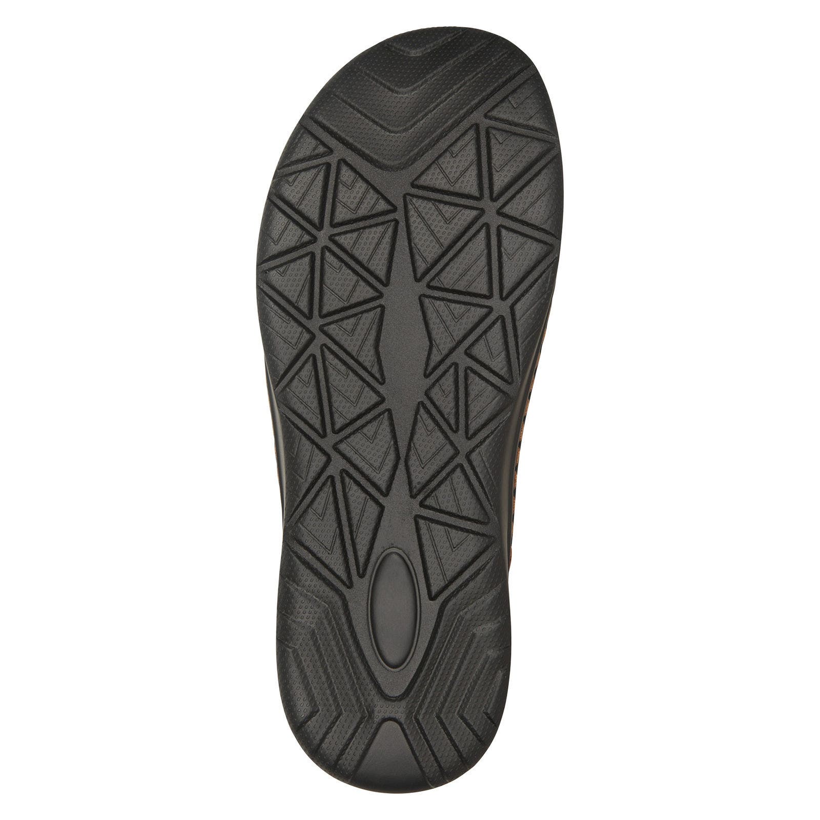 Comfort Leather Slip-on Sandals, Alternate, color, Brown