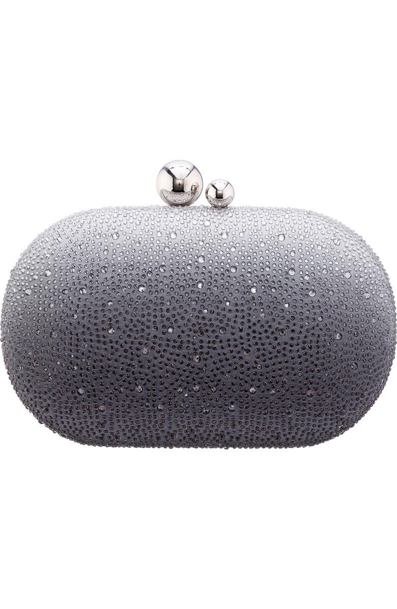 Nina Criss Ombré Crystal Minaudière, Main, color,