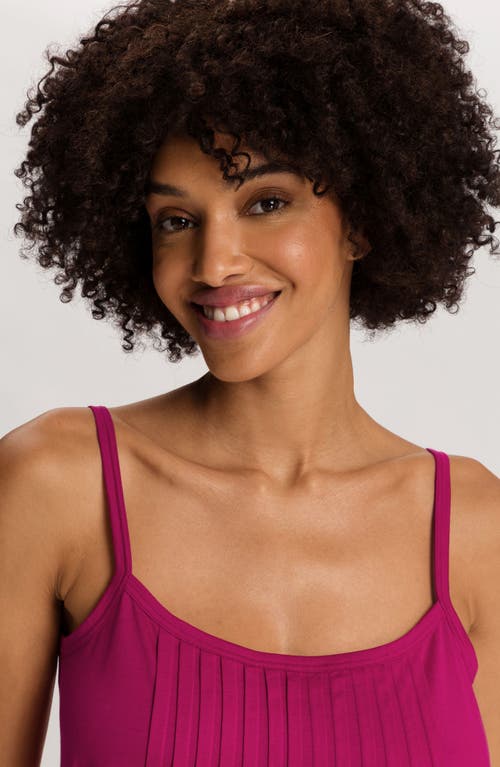 Shop Hanro Juliet Babydoll Chemise In 2490 - Rose Pink