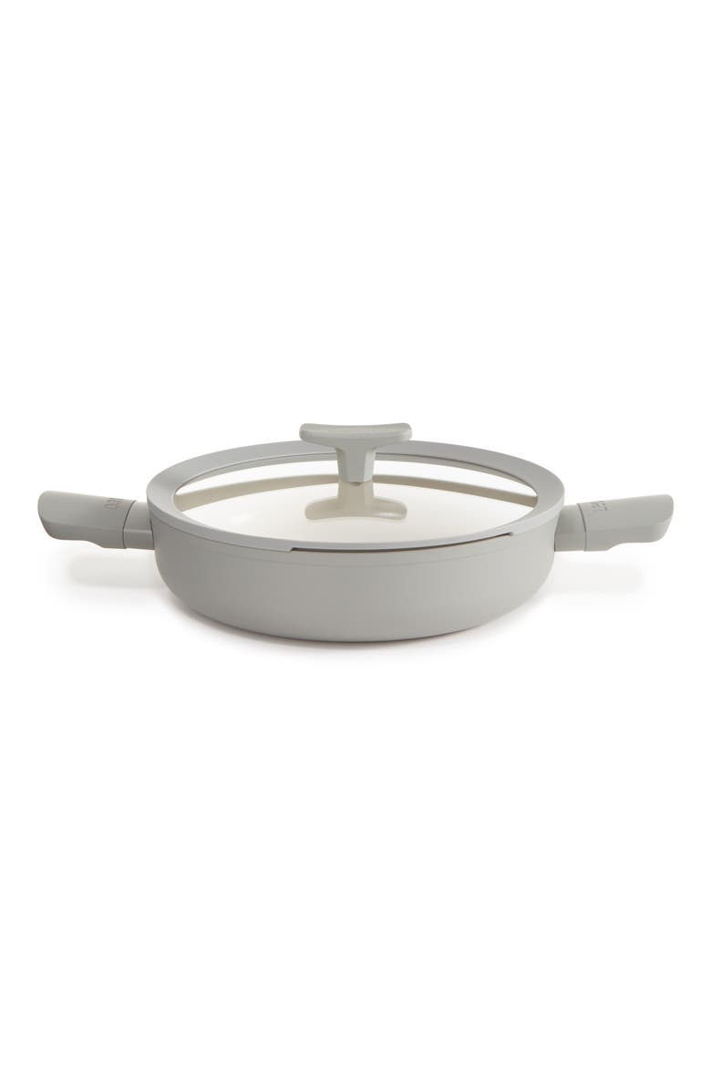 Leo Balance 3-Quart Saute Pan, Main, color, GREY