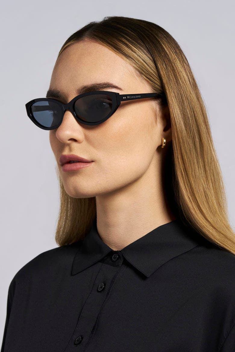 Women's Selesta Polarized Sunglasses, UPF 50+ Sun Protection, Alternate, color, Black