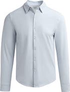 True Classic Stripe Stretch Oxford Performance Button-Up Shirt