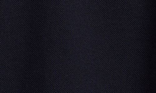 Moncler Short Sleeves Polo Shirt In Navy