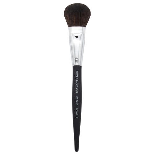 Omnia Brush Pro Dome Powder Makeup Brush In Black