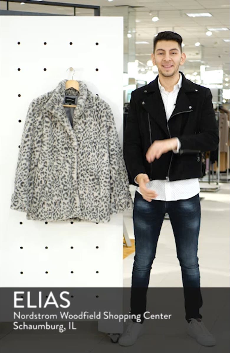 Faux Fur Midi Coat, sales video thumbnail