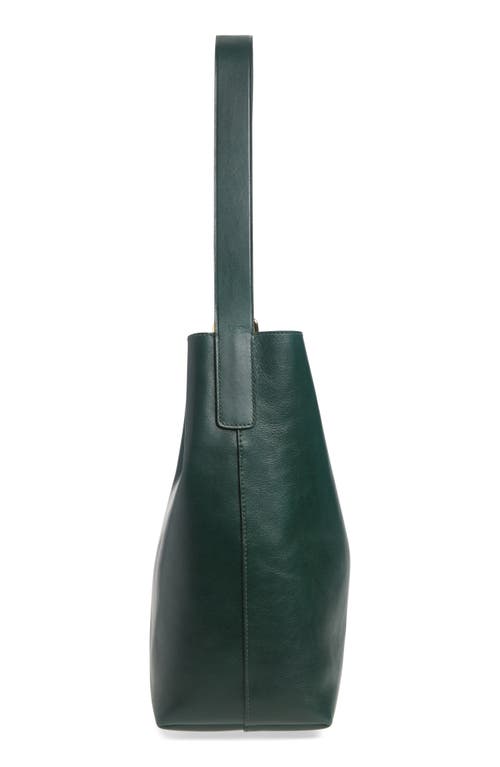 Madewell The Essential Bucket Tote In Green