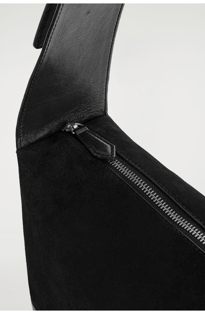 COS Agenda Shoulder Bag - Leather, Alternate, color, Black
