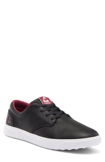 Travismathew The Wildcard Golf Sneaker (men In Black
