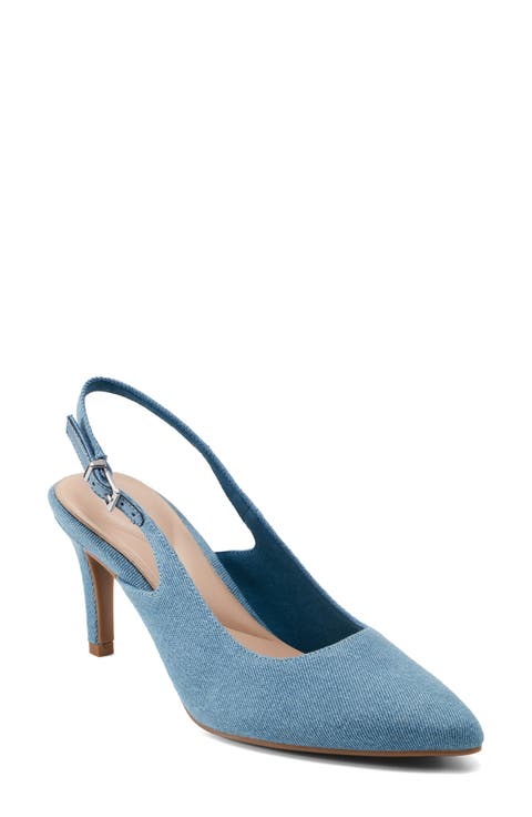 Jolie 3 Slingback Pointed Toe Pump (Women)