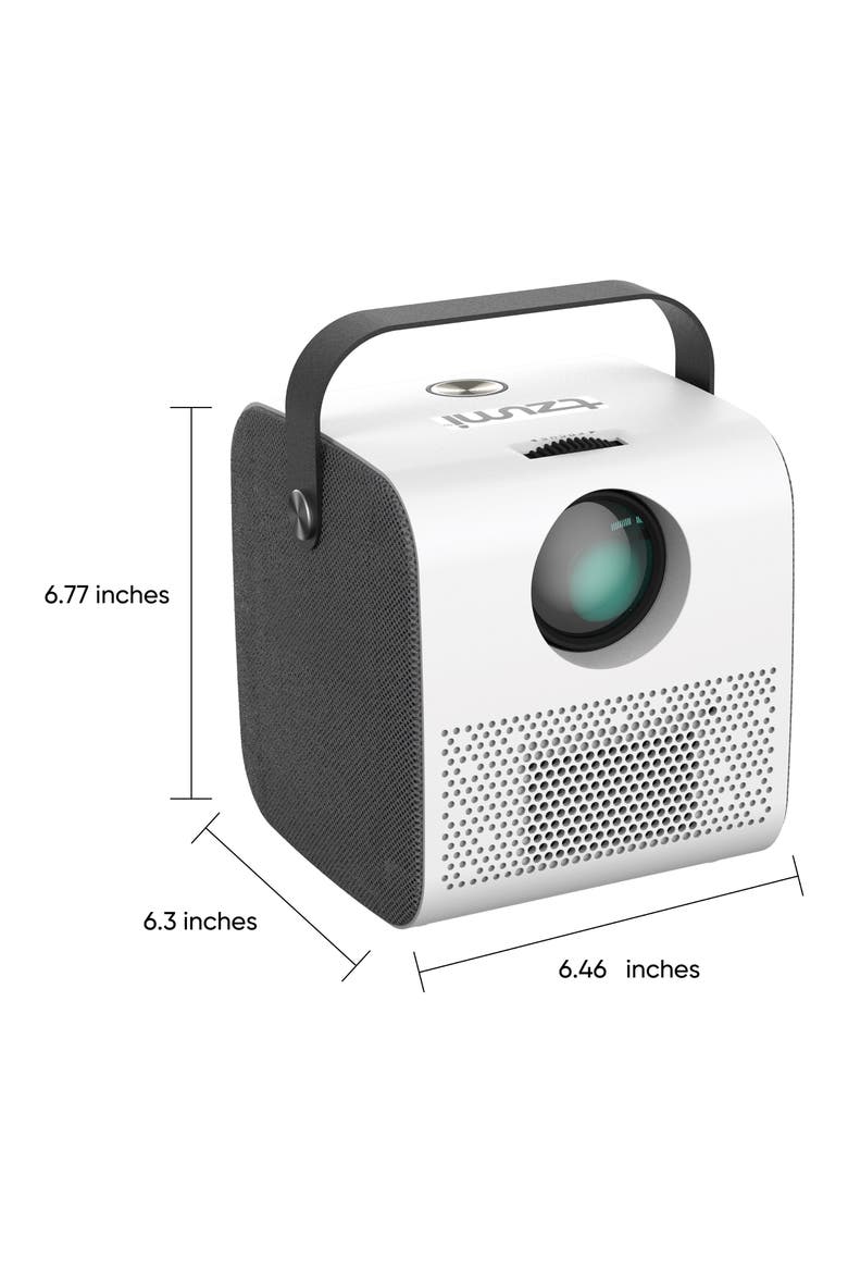 GoShow LED WiFi Projector, Alternate, color, WHITE