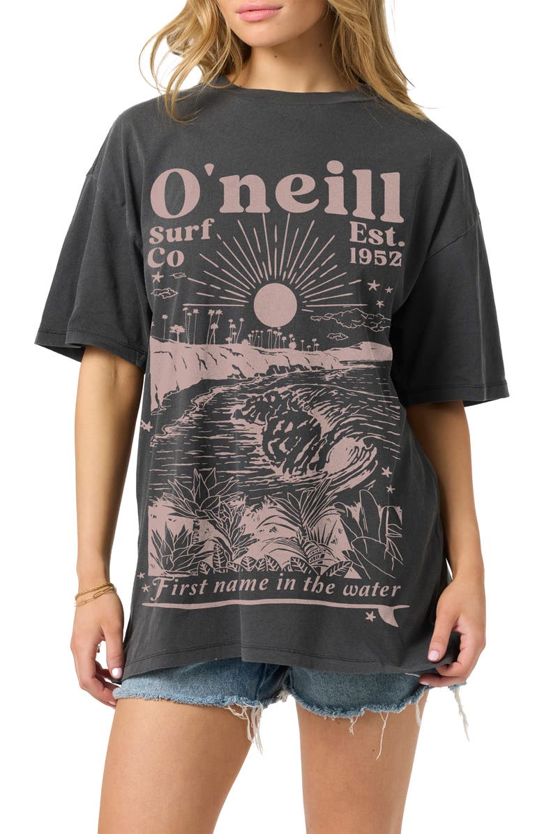 O'Neill Chore Break Oversize Cotton T-Shirt, Alternate, color, 