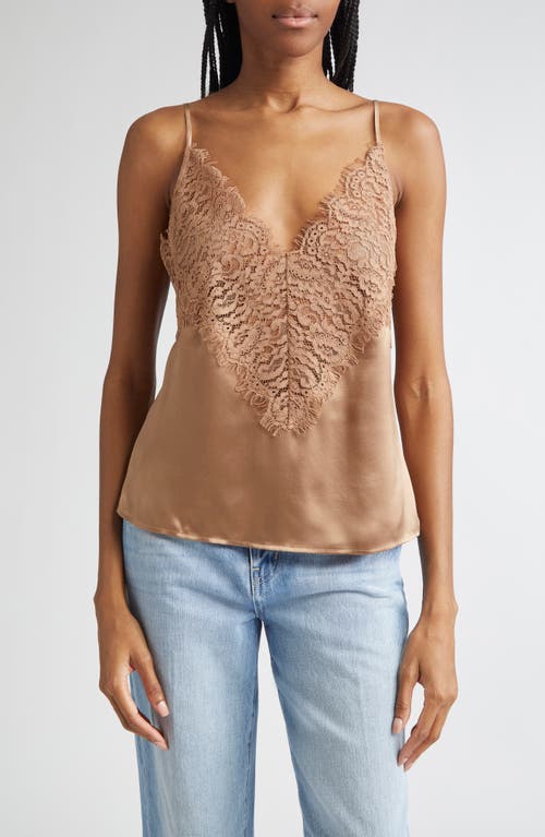Shop L Agence L'agence Priya Lace Silk Camisole