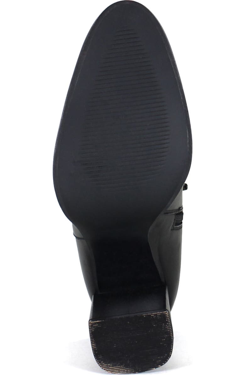 Diba True TRAV LER Sleek Leather Ankle Bootie, Alternate, color, Black