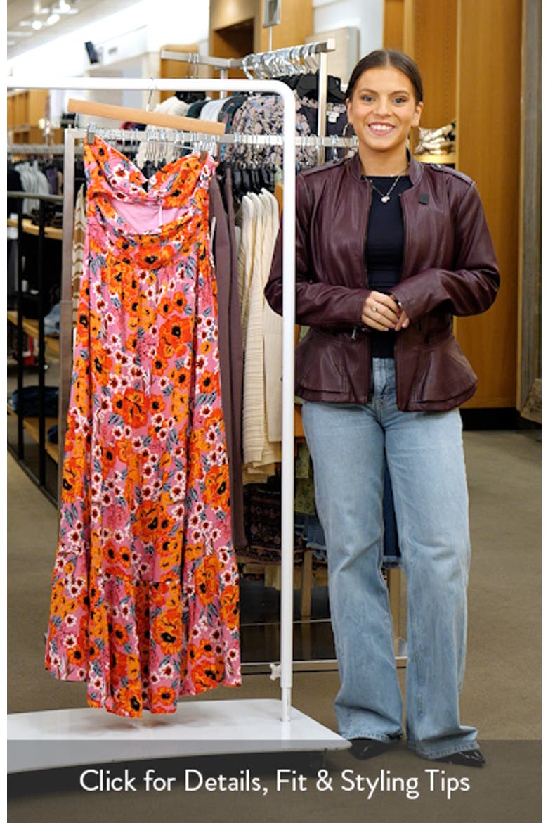 Sarai Floral Cutout Maxi Dress video