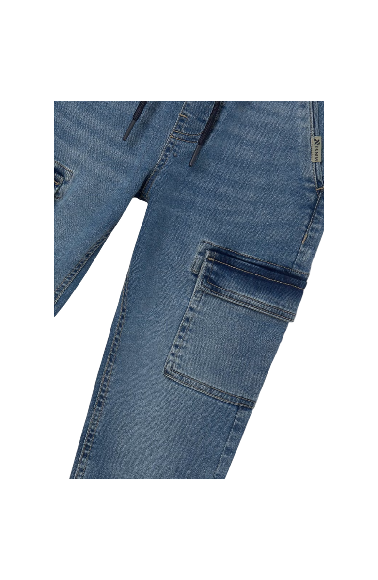 Mayoral Denim Cargos, Alternate, color, Blue Denim