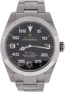 Pre-Owned Rolex Oyster Perpetual Air King Automatic Watch Stainless Steel 40